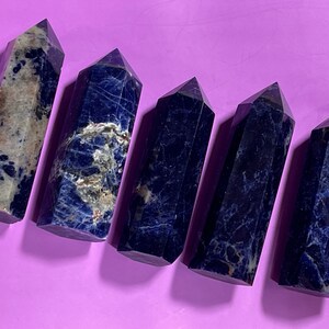 Sodalite Tower | For Love and Crystals