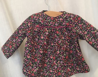 Cotton printed blouse