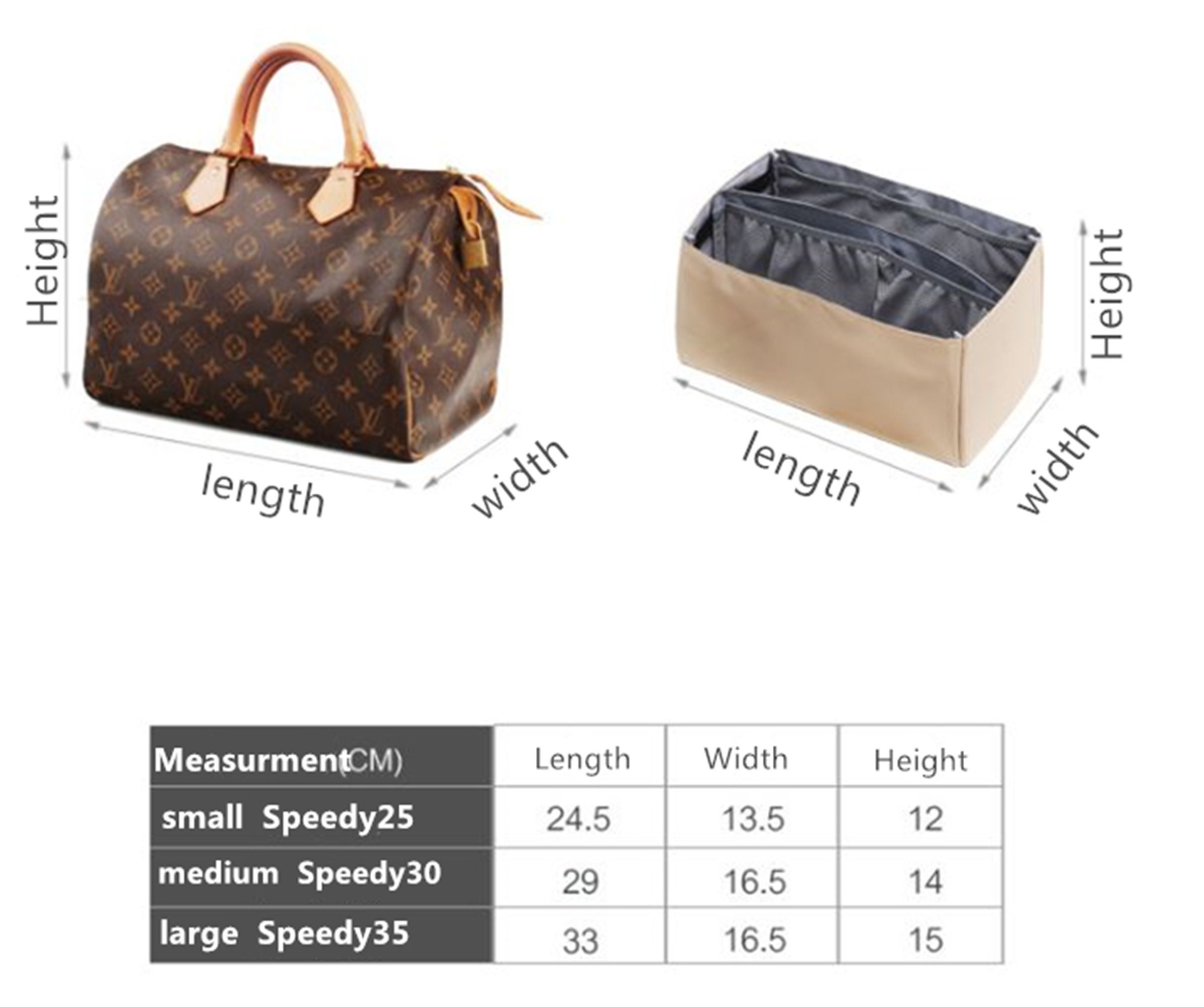 Size Guide: Louis Vuitton Speedy - The Vault