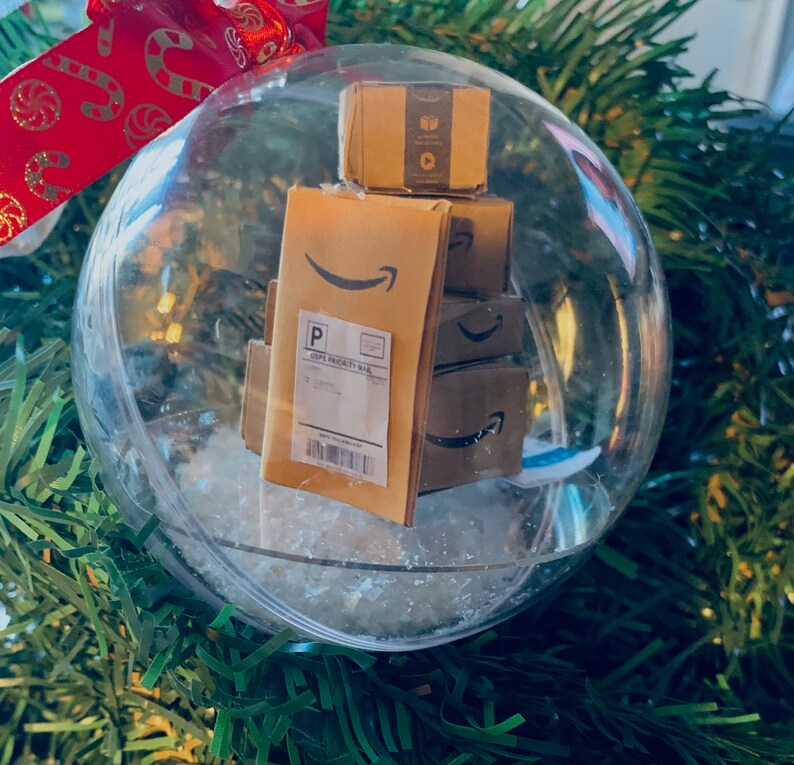 Amazon Mini Packages Ornament Etsy
