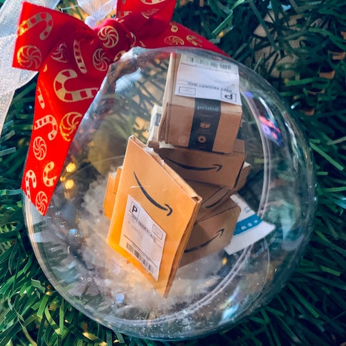 Amazon Mini Packages Ornament Etsy
