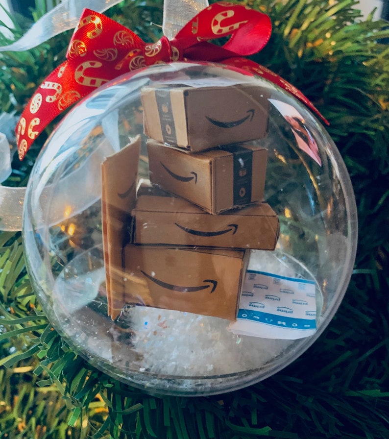Amazon Mini Packages Ornament Etsy