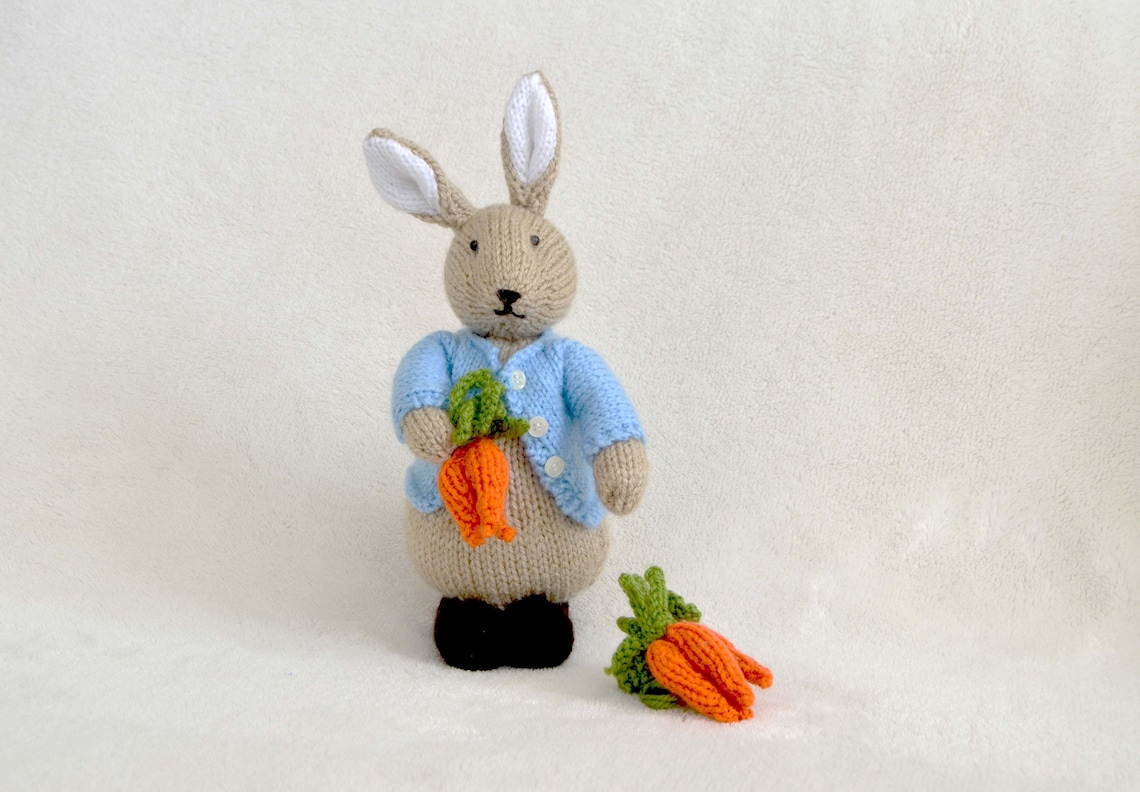Peter Rabbit PDF Knitting pattern Etsy