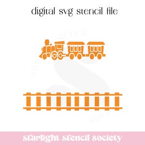Train |  SVG FILE | Cookie Stencil | Digital File | Outdoors | Instant Download