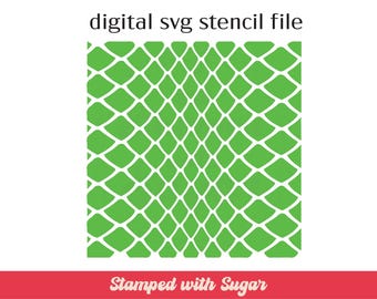 Snake Skin | SVG FILE | Cookie Stencil | animal Stencil | Instant Download | Digital File