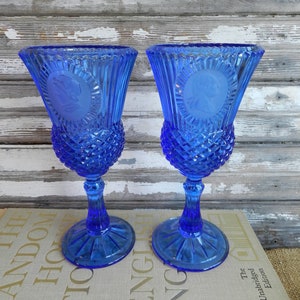 AVON GEORGE And MARTHA Washington Goblets