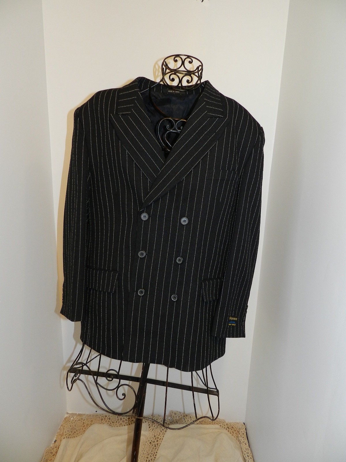 VTG. Traje DE POLIESTER PARA HOMBRE Etsy Espana