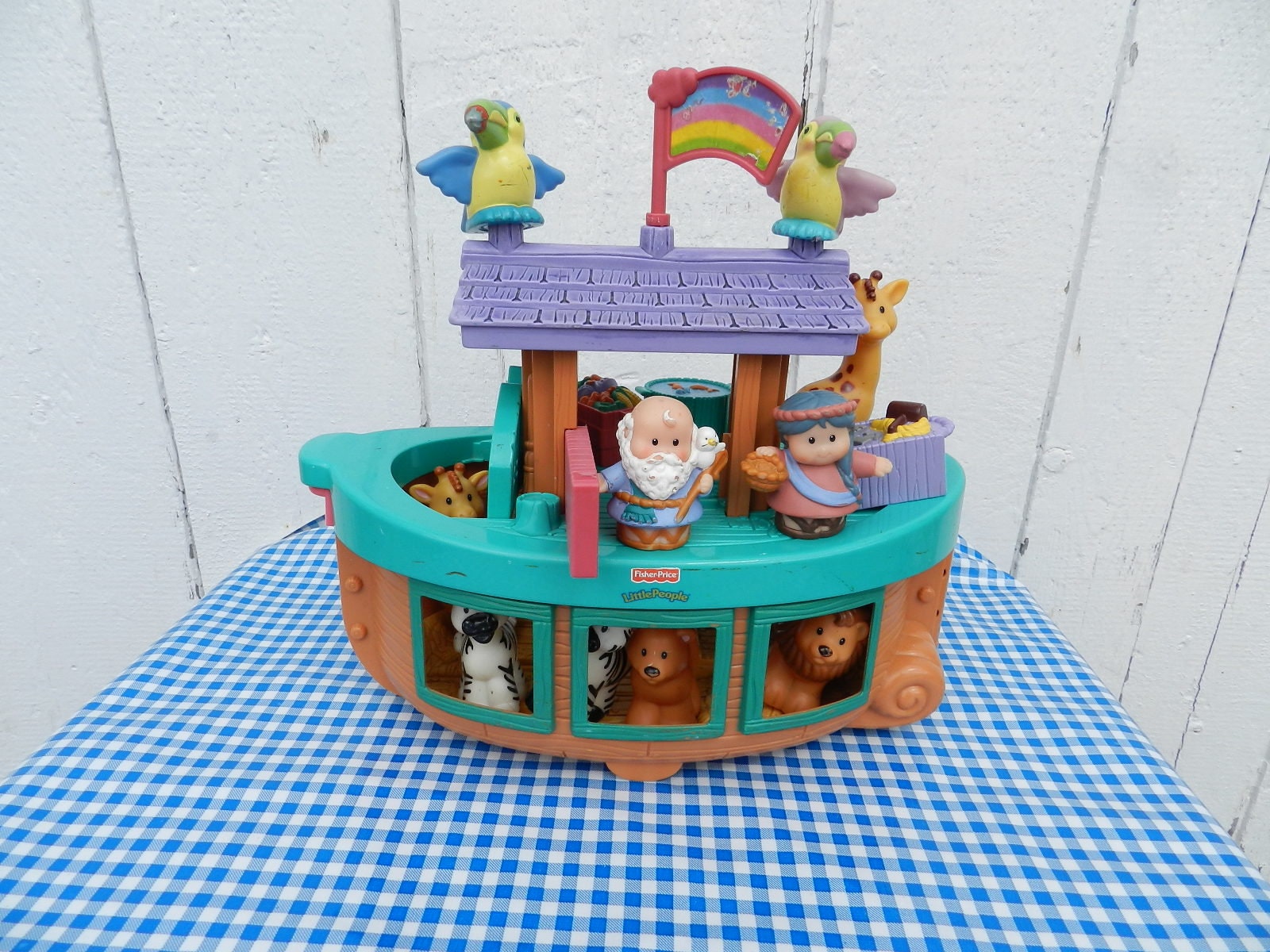 FISHER PRICE Little People NOAH'S Ark/2002 - Etsy UK