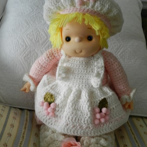 VINTAGE BO-PEEP Bed Sitter Doll