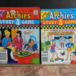 Choose from 2 ARCHIE&#39;S STORY & GAME/Digest Magazine