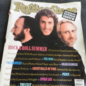 1989 R0LLING ST0NE SPECiAL D0UBLE ISSuE 556/557 JULY13th-27th 1989 UK