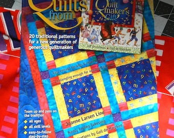 THe QUiLT MAKER'S GiFT/20 TRADITI0NAL PATTERNs/J0ANNE LARSeN LiNE/NANCY L0VING TUBESiNG/GAiL de MARcKEN/2000