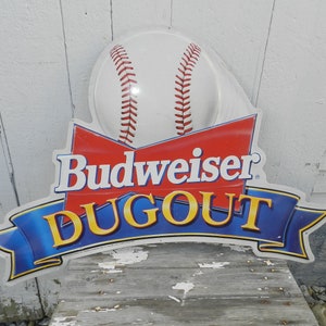 ZNAK BUDWEISER DUGOUT