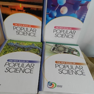 Choose From 4 POPULAR SCIENCE/2,3,4,6/2002/Hardcover/500+ pages Each