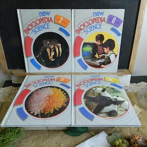 1986 FUNK & WAGNALLS NEW Encyclopedia Of Science/ Choose From Vol. 7/8/11/14