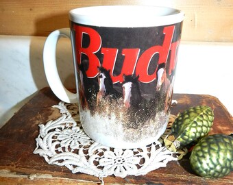 TAZA DE CAFÉ OFICIAL BUDWEISER/VINTAGE EXCELENTE