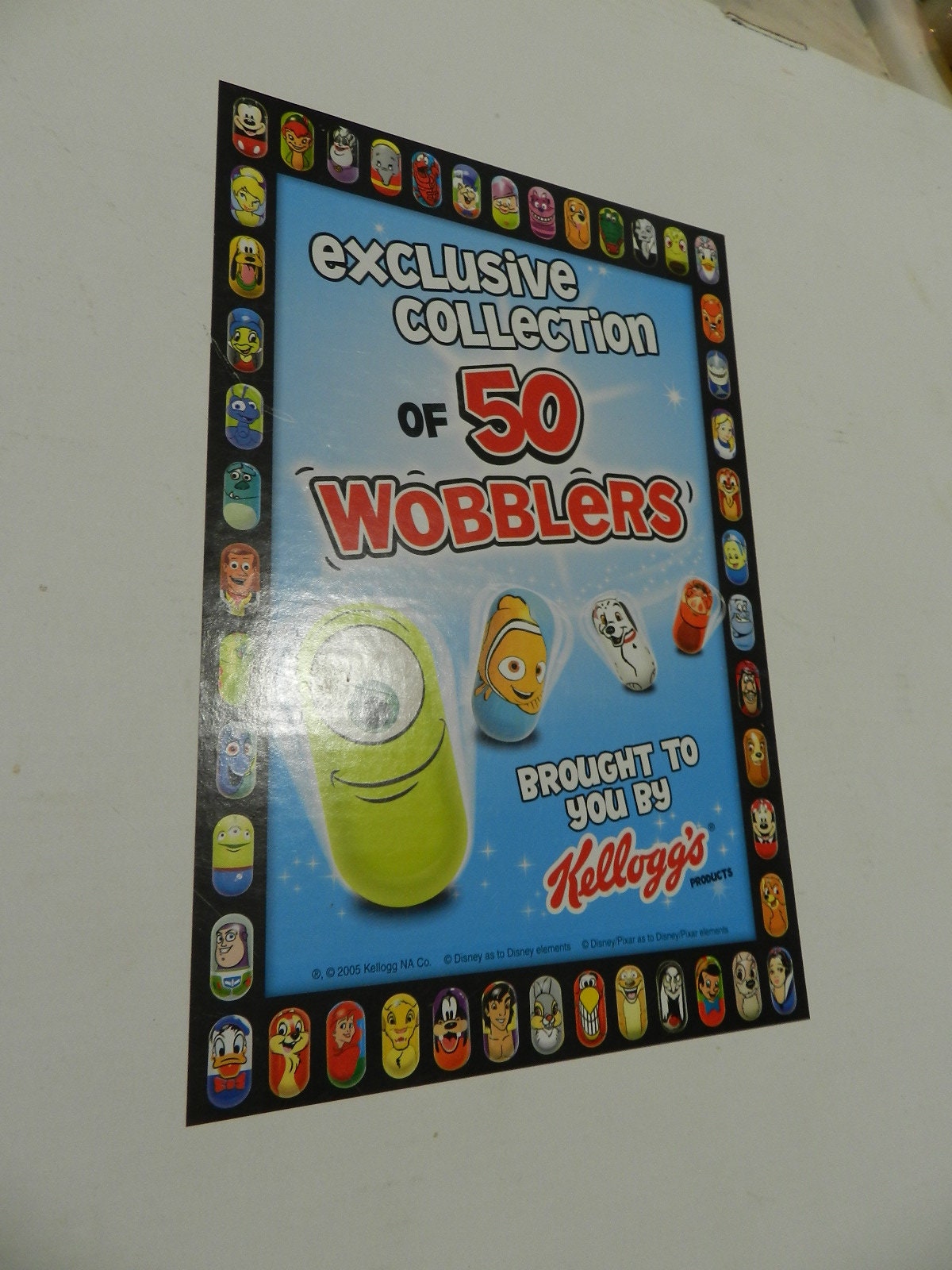 KELLOGGS Set of 50 Wobblers/disney Theme - Etsy UK