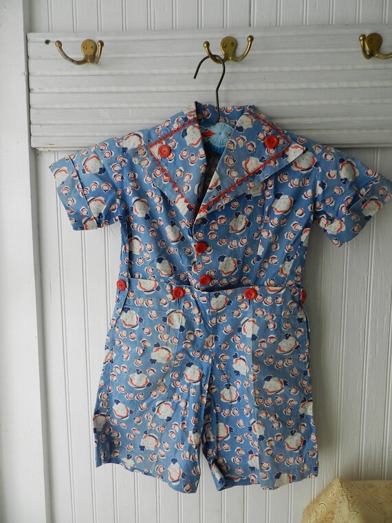 VINTAGE SAILOR ROMPER