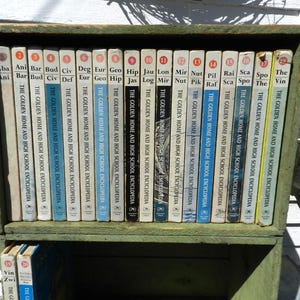 Enciclopedia G0LDEN H0ME y de la escuela secundaria/ 1961/Golden Press/TODOS LOS 20 V0LUMEN