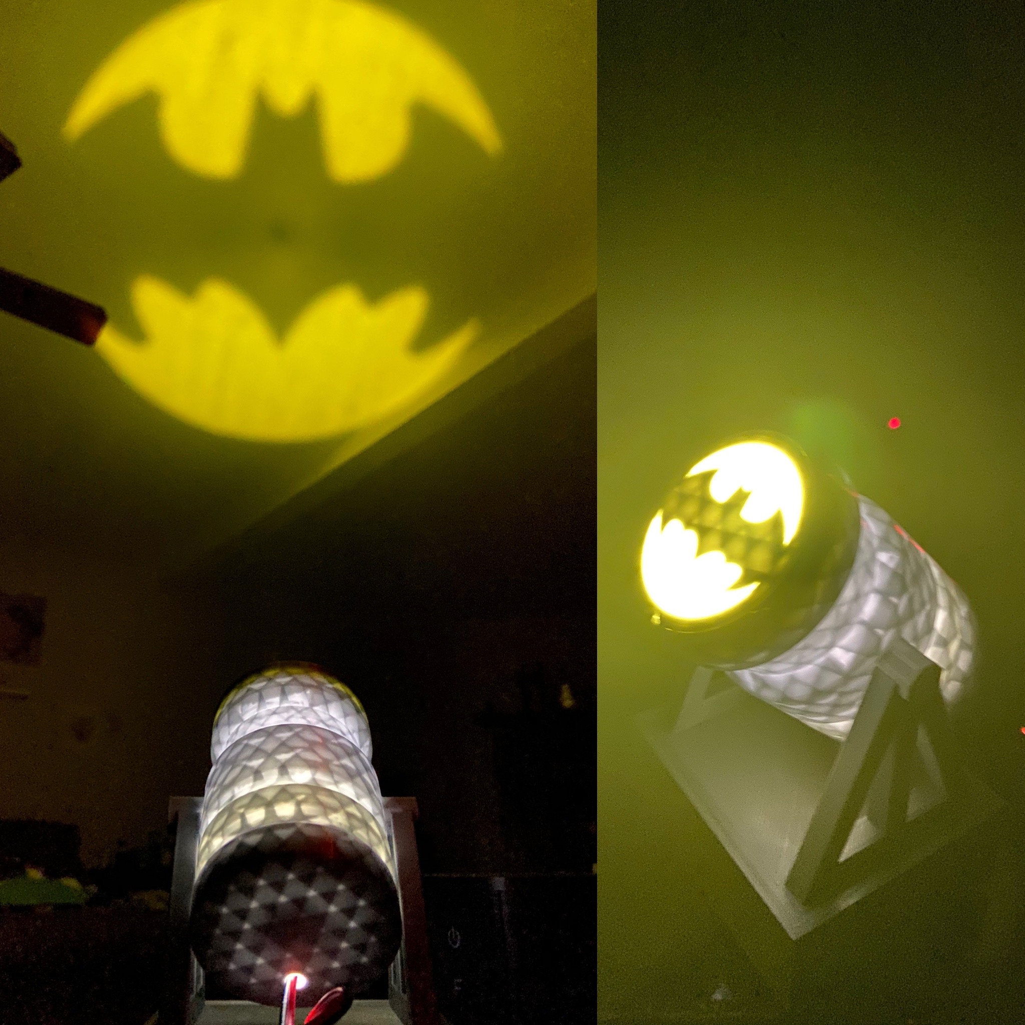 Batman Bat Signal Projection Light LED Table Lamp 