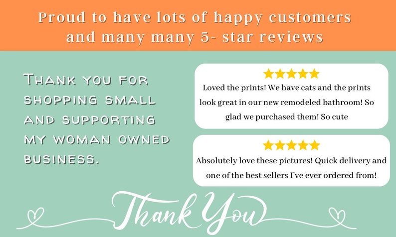 a thank card with the words thank you and five stars