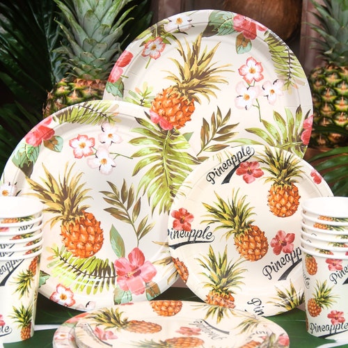 Hawaiian Luau Party Supplies Hawaiian Tropical Decor Cake - Etsy