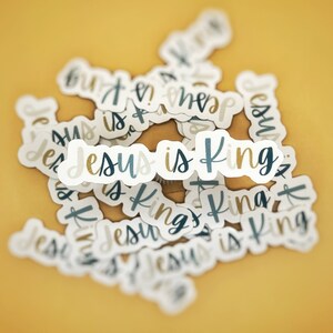 Faith-Inspired Christian Stickers: Spread His Love and Grace Everywhere You Go - Customizable Designs with Fast Shipping!