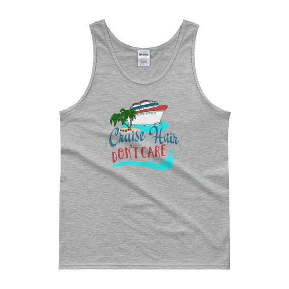 Cruise Hair Don T Care Unisex Tank Top Etsy