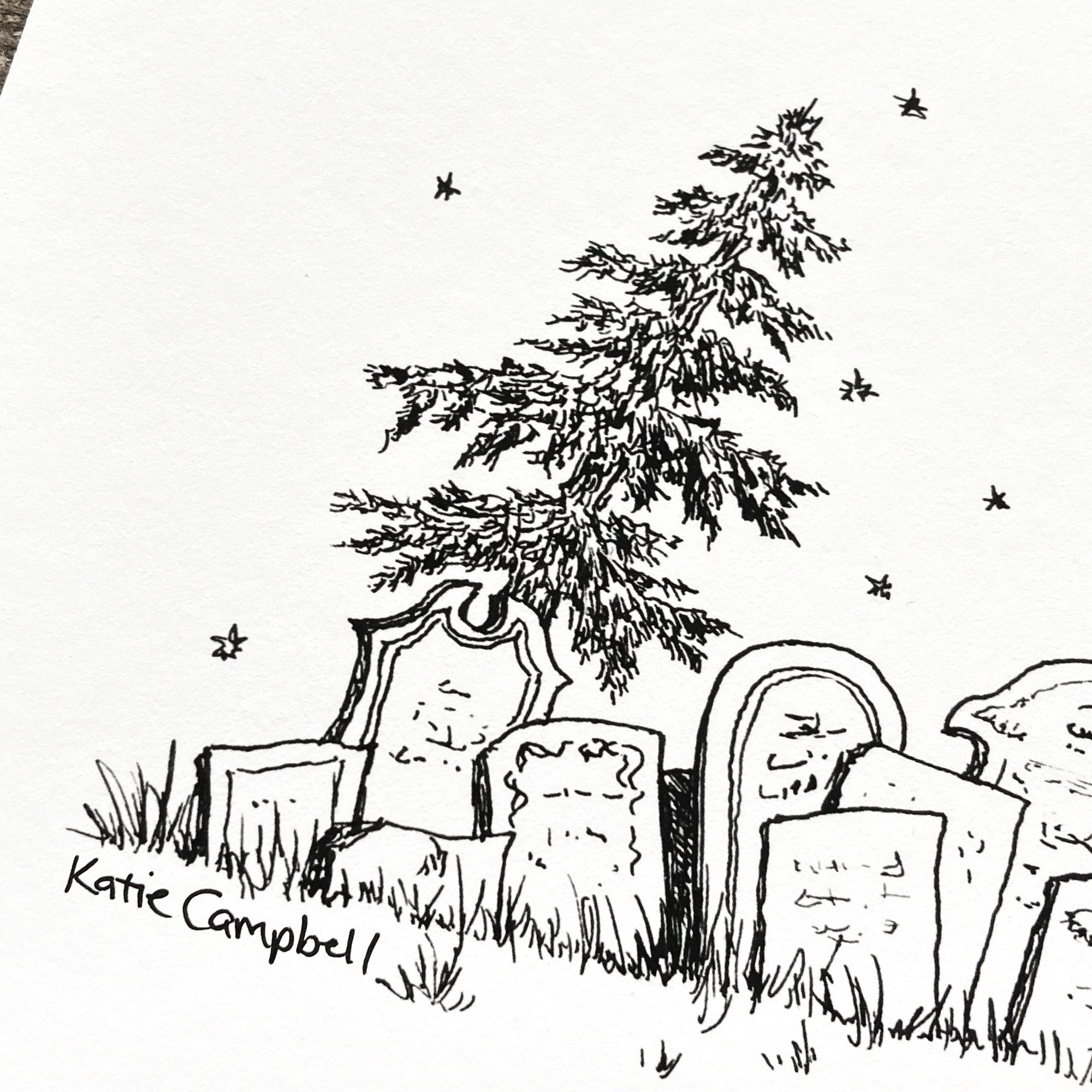 3,601 Graveyard Sketch Images, Stock Photos & Vectors | Shutterstock