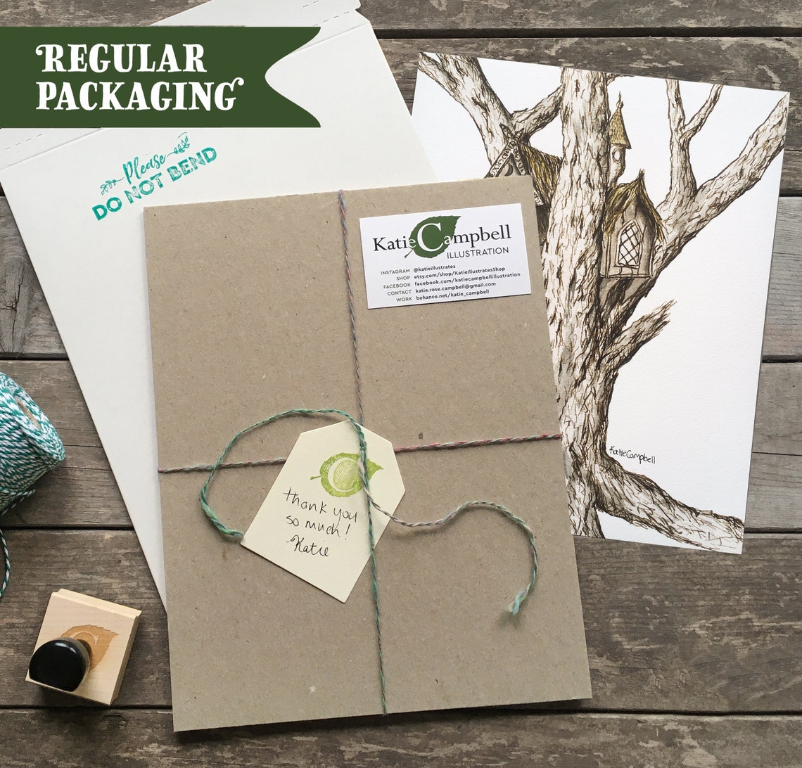 Haunted House Art Print Spooky Pen and Ink House Halloween - Etsy