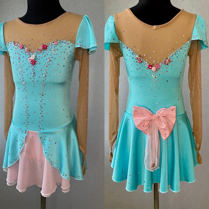 Custom Figure Skating Dress image 11