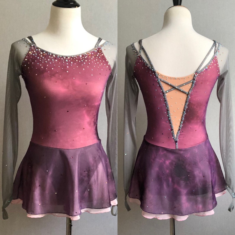 Custom Figure Skating Dress image 7