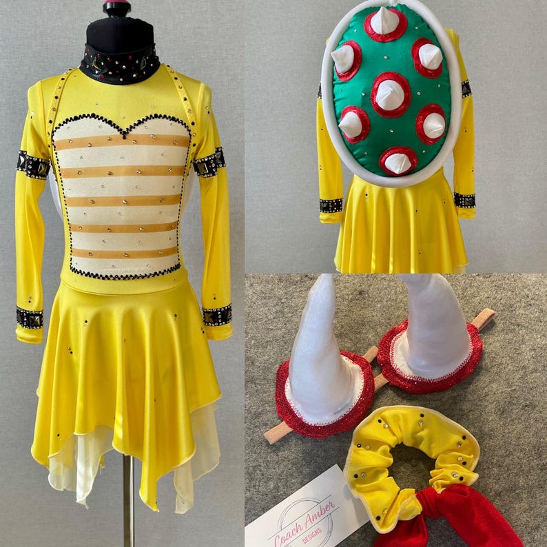 Custom Figure Skating Dress image 10