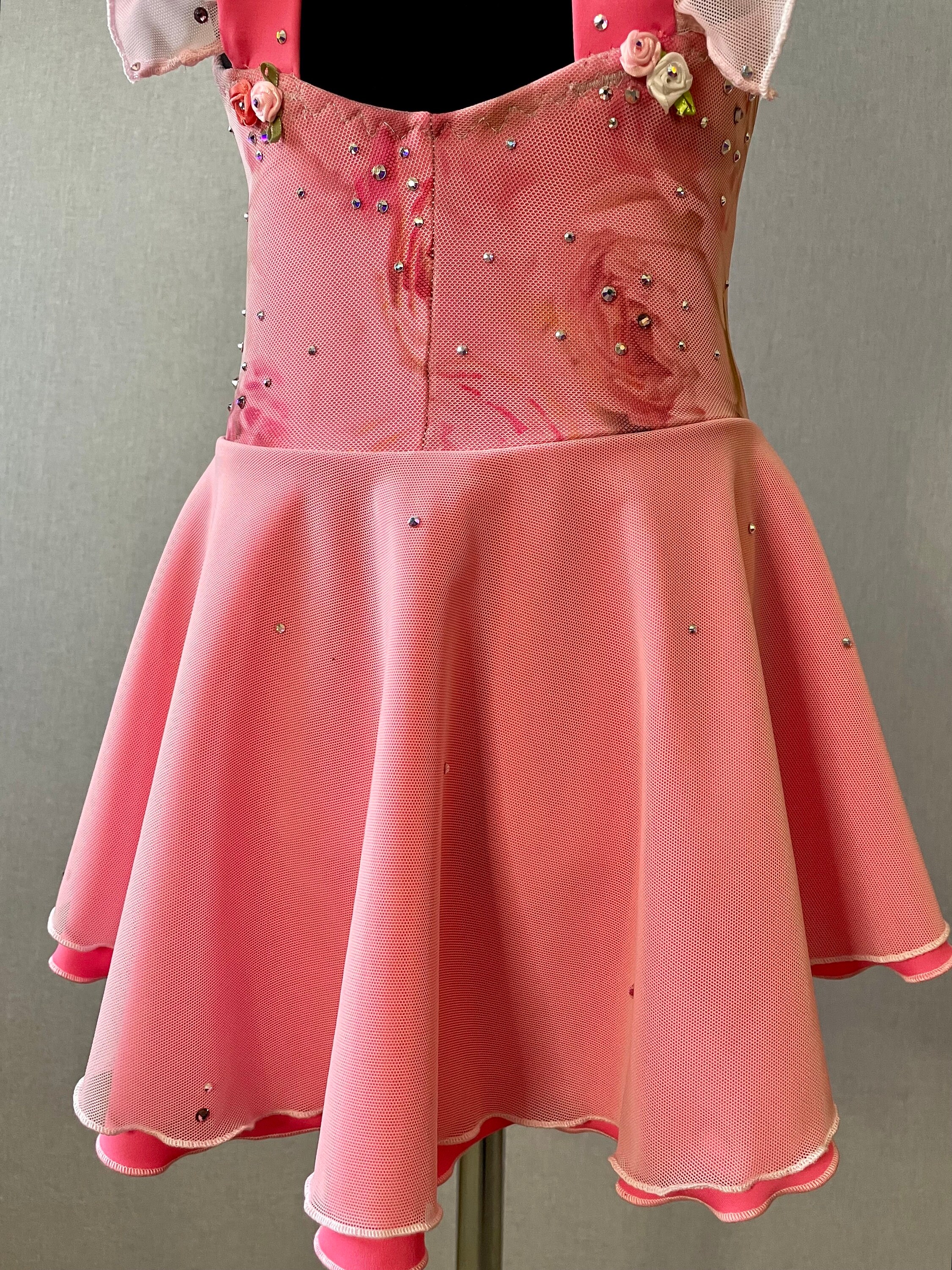 dress red silk Dark Red Silk Rose Pattern Metallic Midi Dress  STYLE US