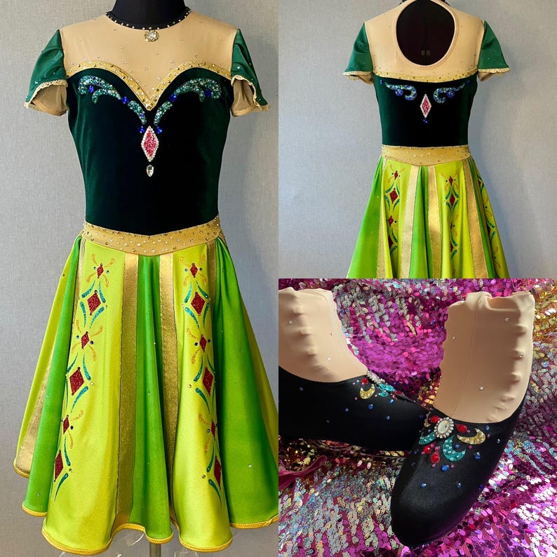 Custom Figure Skating Dress image 16