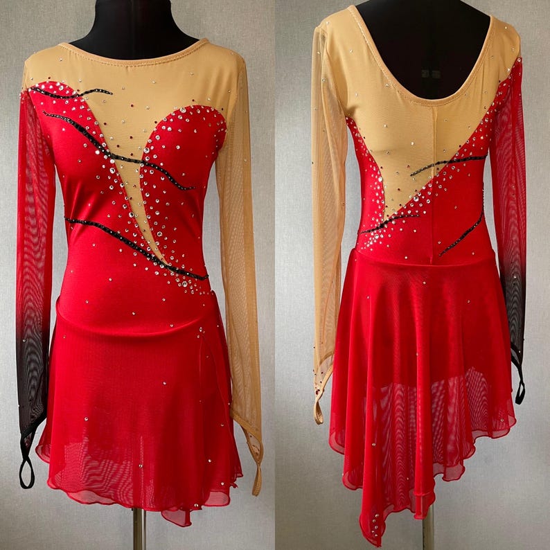 Custom Figure Skating Dress image 14