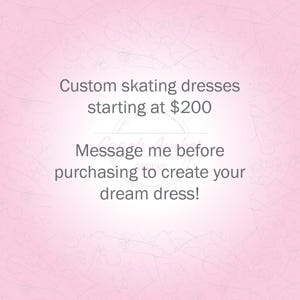 Custom Figure Skating Dress image 20