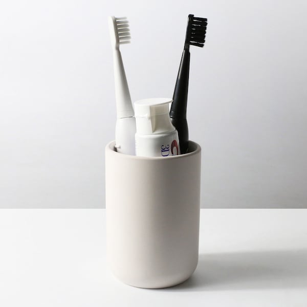 Diatomite Toothbrush Holder, Pen Cup, Organizer