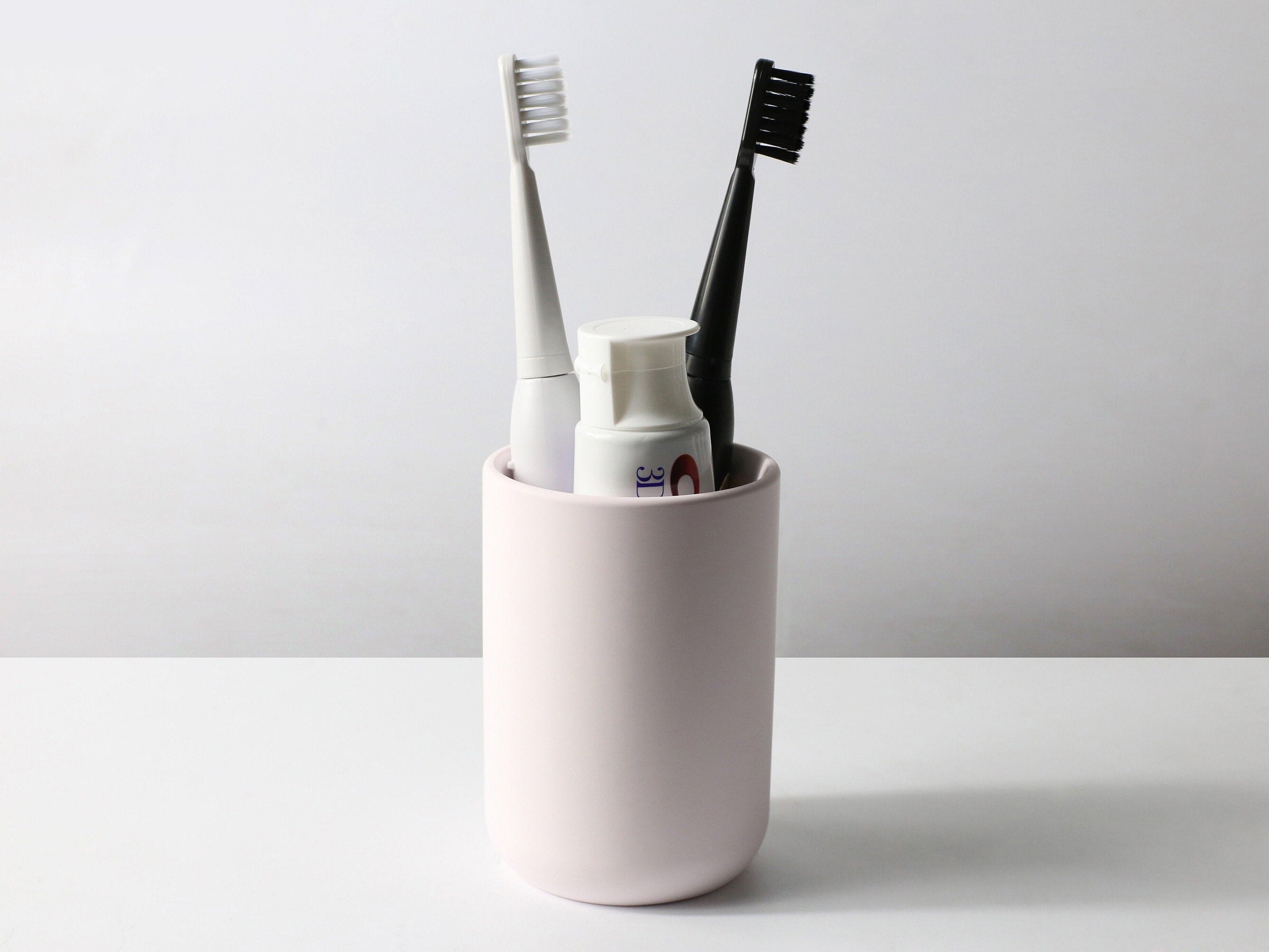 Pink Handmade Toothbrush Holder Diatomite Etsy