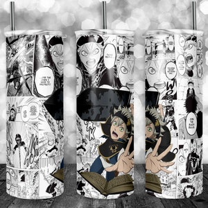 Anime Misfit Knights, Multiple Styles, 20oz skinny tumbler, for hot and cold drinks