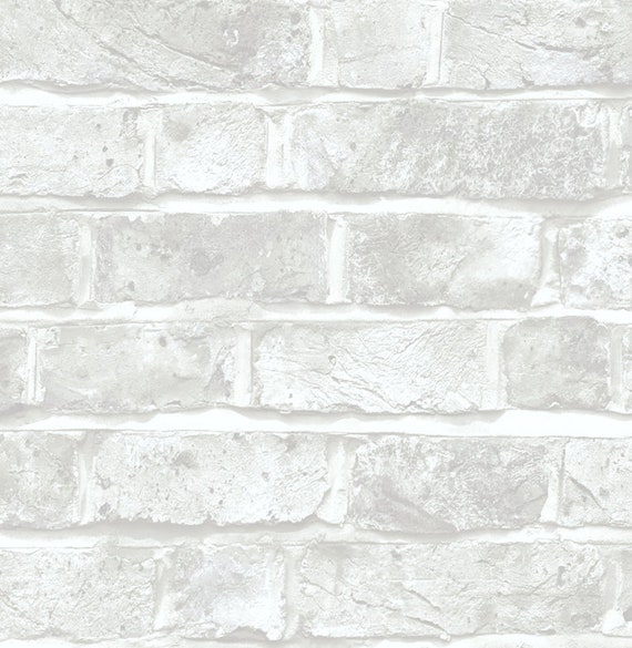 White Brick Peel Stick Wallpaper Gray Stone Kitchen Backsplash Etsy White Brick Peel Stick Wallpaper Gray Stone Kitchen Backsplash Etsy