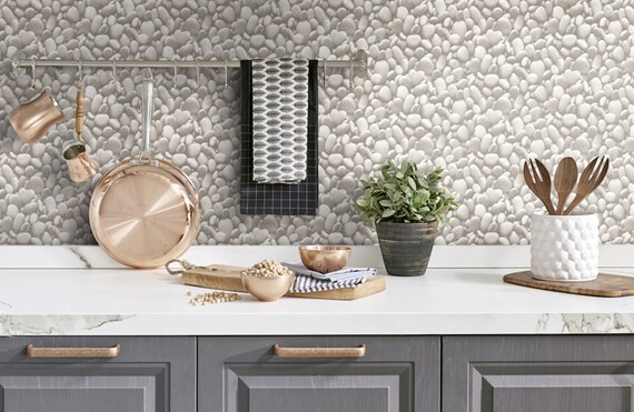 Washable wallpaper for kitchen backsplash online