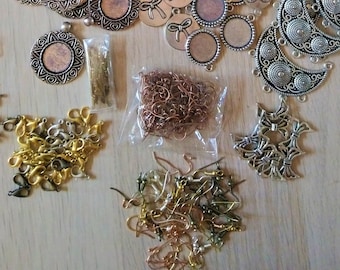 Lot d'accessoires pour création de bijoux - Fin de stock