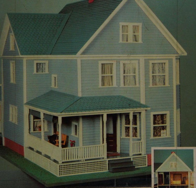 Dollhouse Plan Etsy