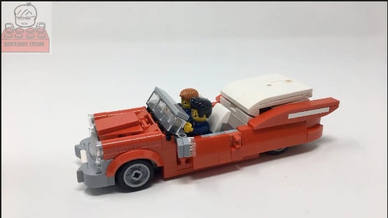 MOC #27 Classic Cadillac Convertible Building INSTRUCTION ONLY