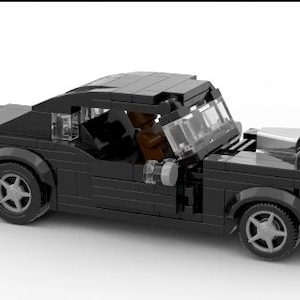 MOC #56 1970 Dodge Charger R/T in Fast and Furious Building Instruction ONLY