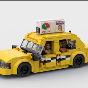 MOC #61 New York City Taxi Building INSTRUCTION ONLY