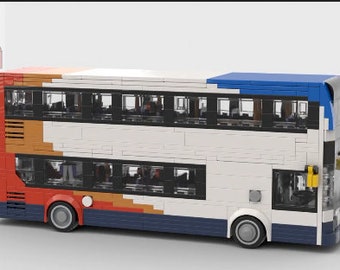 MOC #33-4 Dennis Enviro 400 MMC Stagecoach Instrucciones de construcción SOLAMENTE