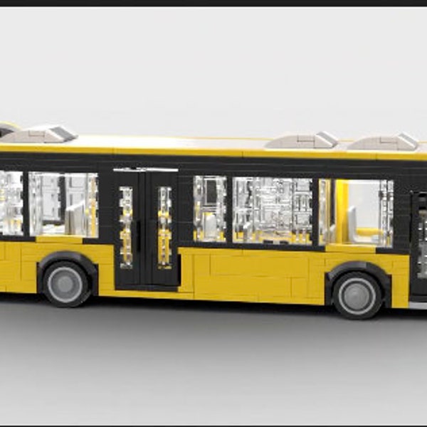 MOC #69-2 Mercedes Benz Citaro O530 BVG Bus Bauanleitung NUR
