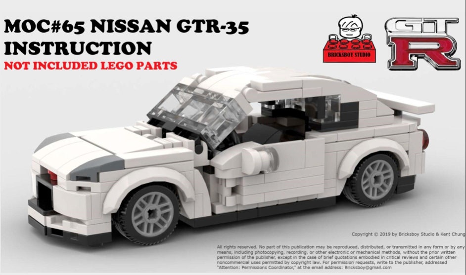 Lego Nissan 300zx Moc Majorette Promo 2-Pack 1:65 FOURGON Racing